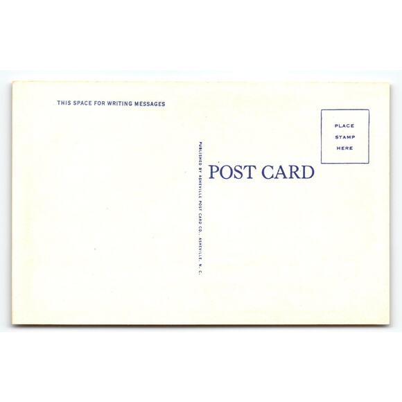 Vintage Linen Postcard St. Joseph's Church Bryson City NC 1940s - Picture 2 of 2